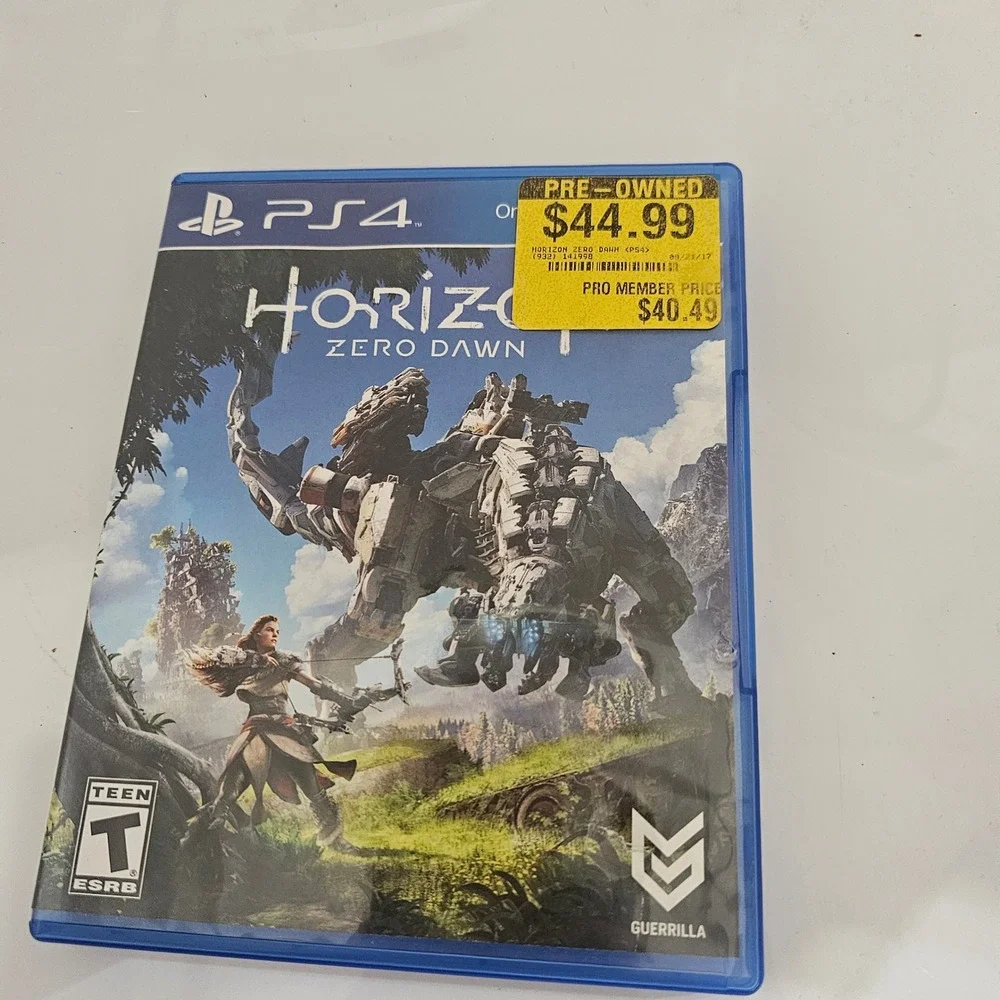 Horizon Zero Dawn Sony PlayStation 4 PS4 Action RPG Game Guerrilla Games